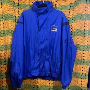 Vintage 1993 Ryder Cup Belfry ProQuip Gore-Tex Jacket Blue